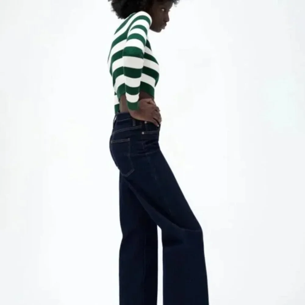 Zara Basic Rib Knit Sweater M - Picture 4 of 5